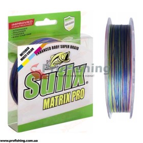 Шнур Sufix Matrix Pro Multicolor