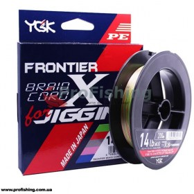 Плетеный шнур YGK Frontier Braid Cord X8 for Jigging