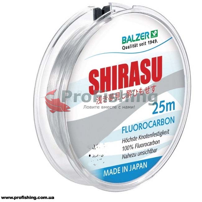  флюорокарбон для рыбалки Balzer SHIRASU Fluor