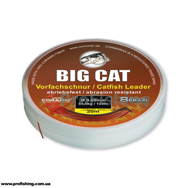 Поводковый материал Cormoran Big Cat Catfish Leader 