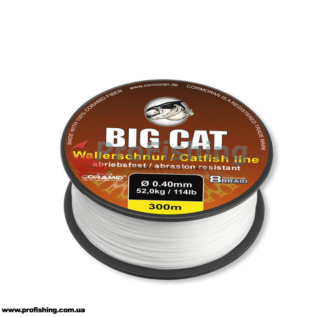 плетеный шнур Cormoran BIG CAT 8-BRAID CATFISH 