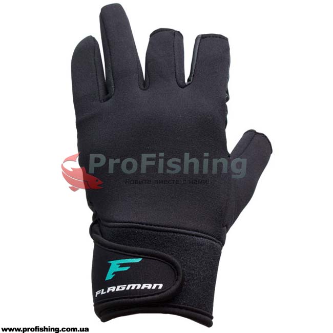 Перчатки Flagman Fishing Gloves Titanium Coated