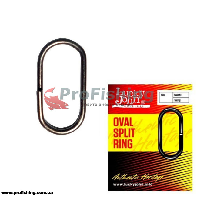 Кольцо Lucky John Oval Split Ring