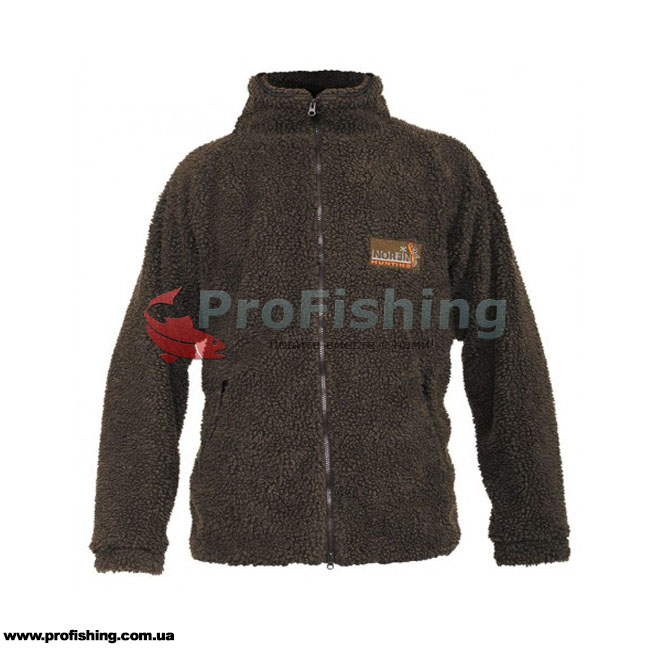 Куртка флисовая Norfin Hunting Bear - непродуваемая, нешуршащая куртка для рыбалки и охоты.