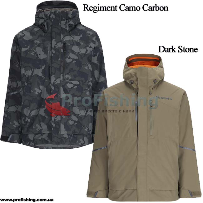 Simms Challenger Insulated Jacket Regint Camo Carbon