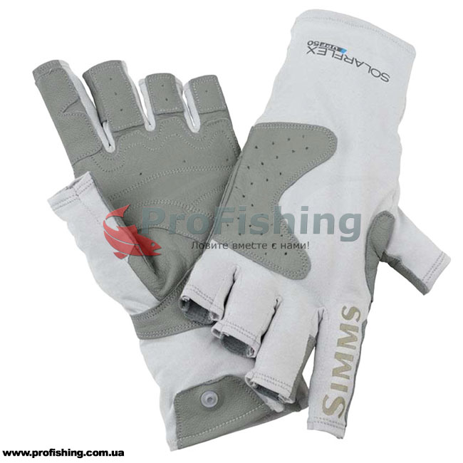 Перчатки Simms Solarflex Guide Glove Grey