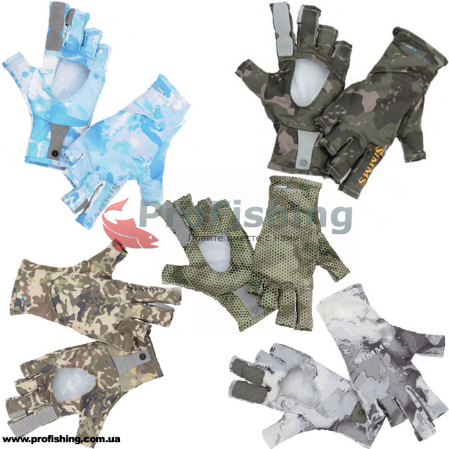 Перчатки Simms SolarFlex Sun Glove