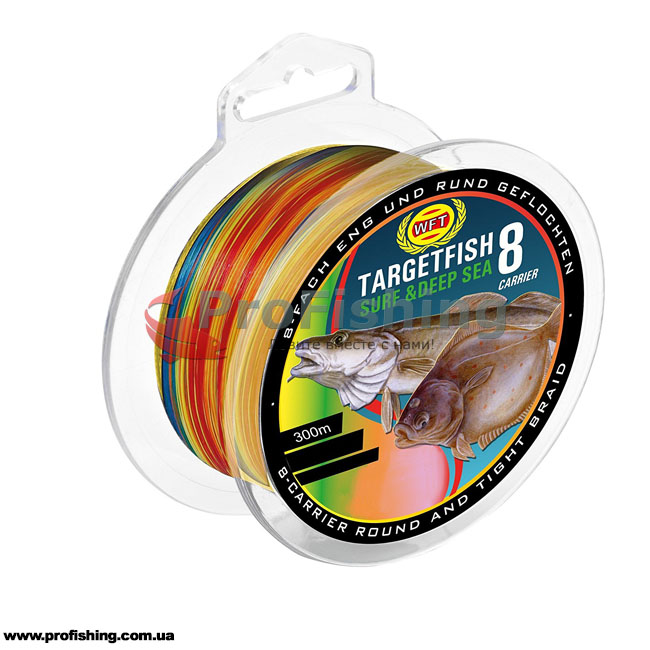 Плетеный шнур WFT Targetfish 8 