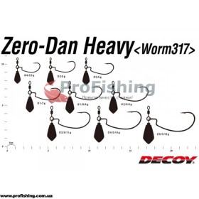 Монтаж Decoy Worm 317 Zero-Dan Heavy