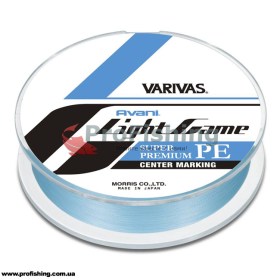 Плетеный шнур Varivas Avani Light Game PE