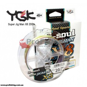 рыболовный шнур YGK Super Jig Man X8