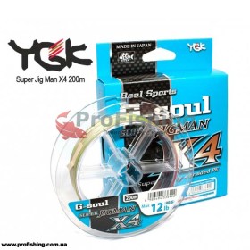 плетеный шнур YGK Super Jig Man X4